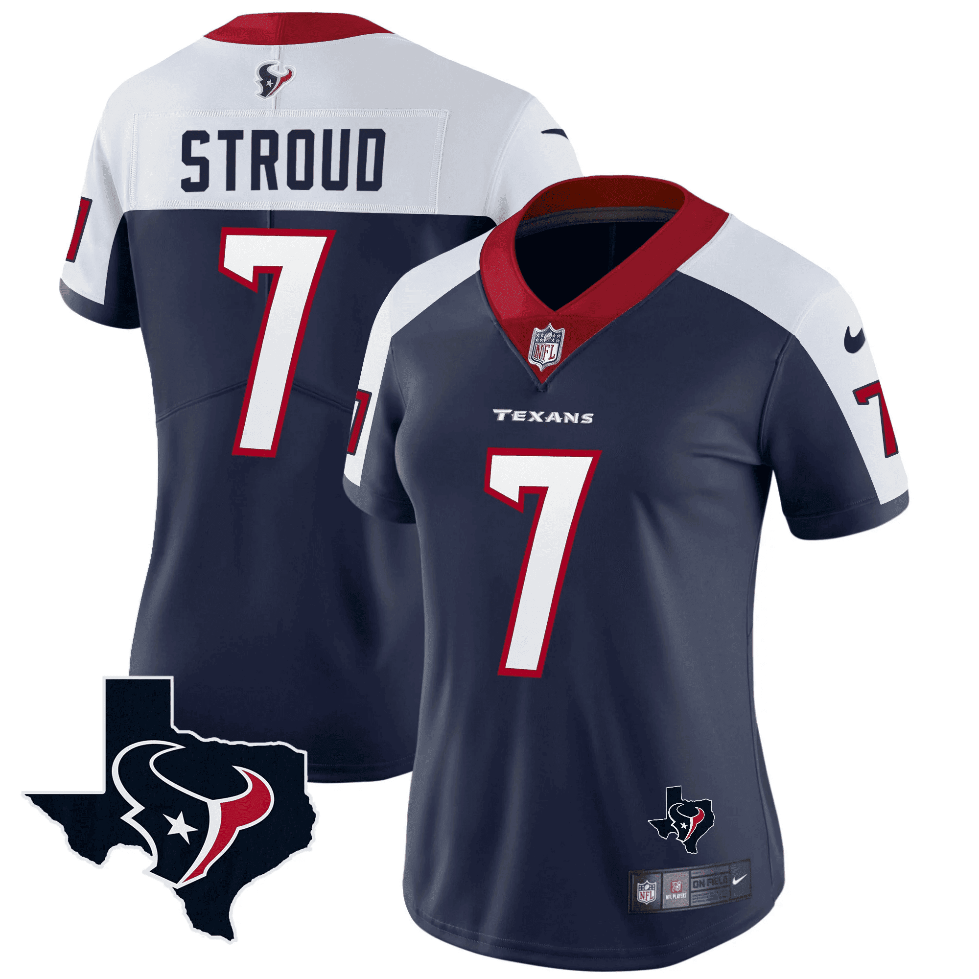C.J. Stroud Houston Texans Vapor Limited Jersey - All Stitched - Image 5