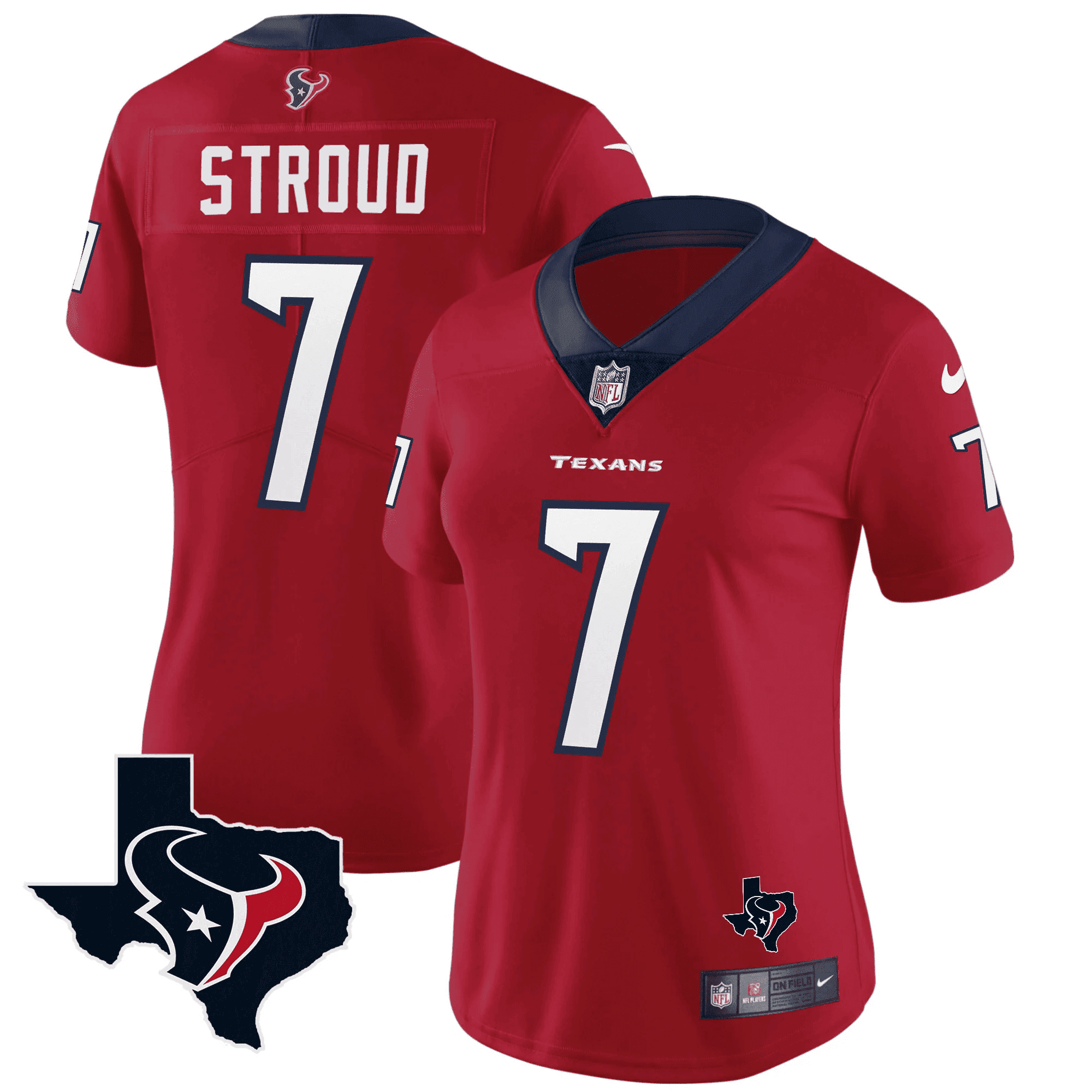C.J. Stroud Houston Texans Vapor Limited Jersey - All Stitched - Image 6