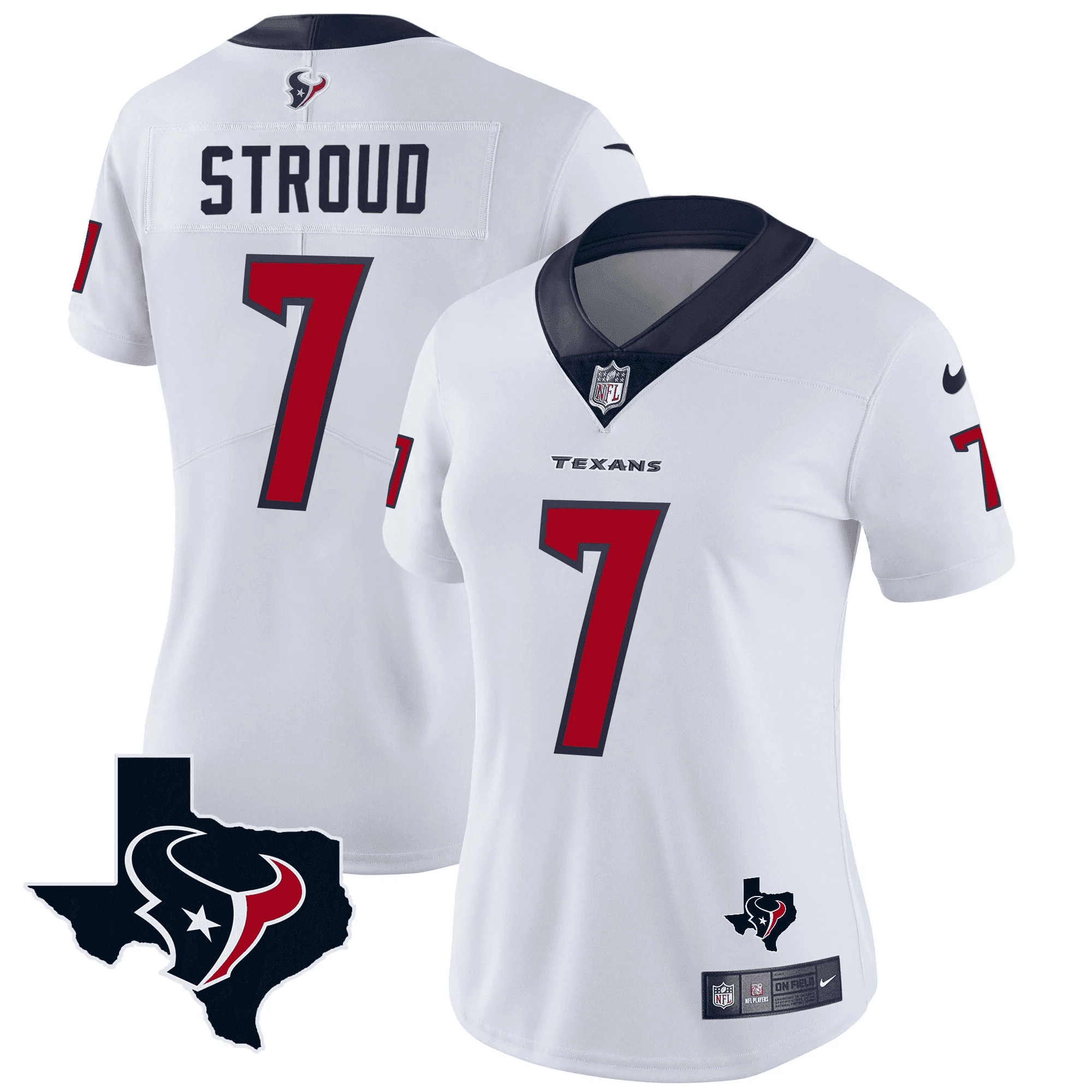 C.J. Stroud Houston Texans Vapor Limited Jersey - All Stitched - Image 7