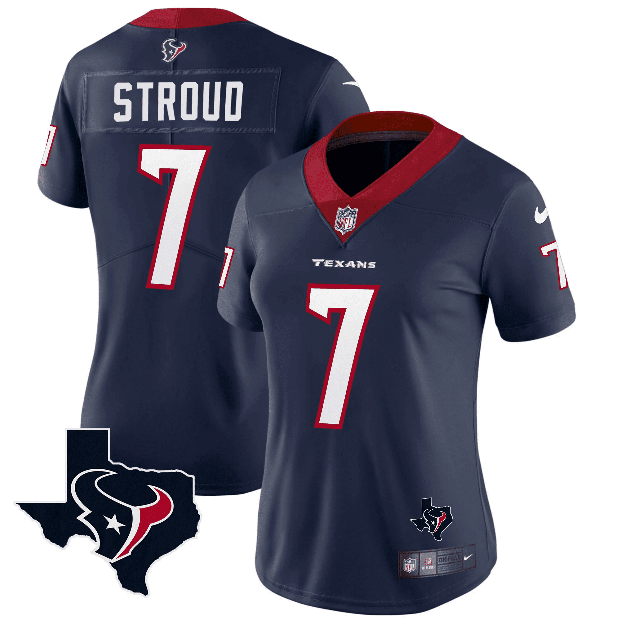 C.J. Stroud Houston Texans Vapor Limited Jersey - All Stitched - Image 8