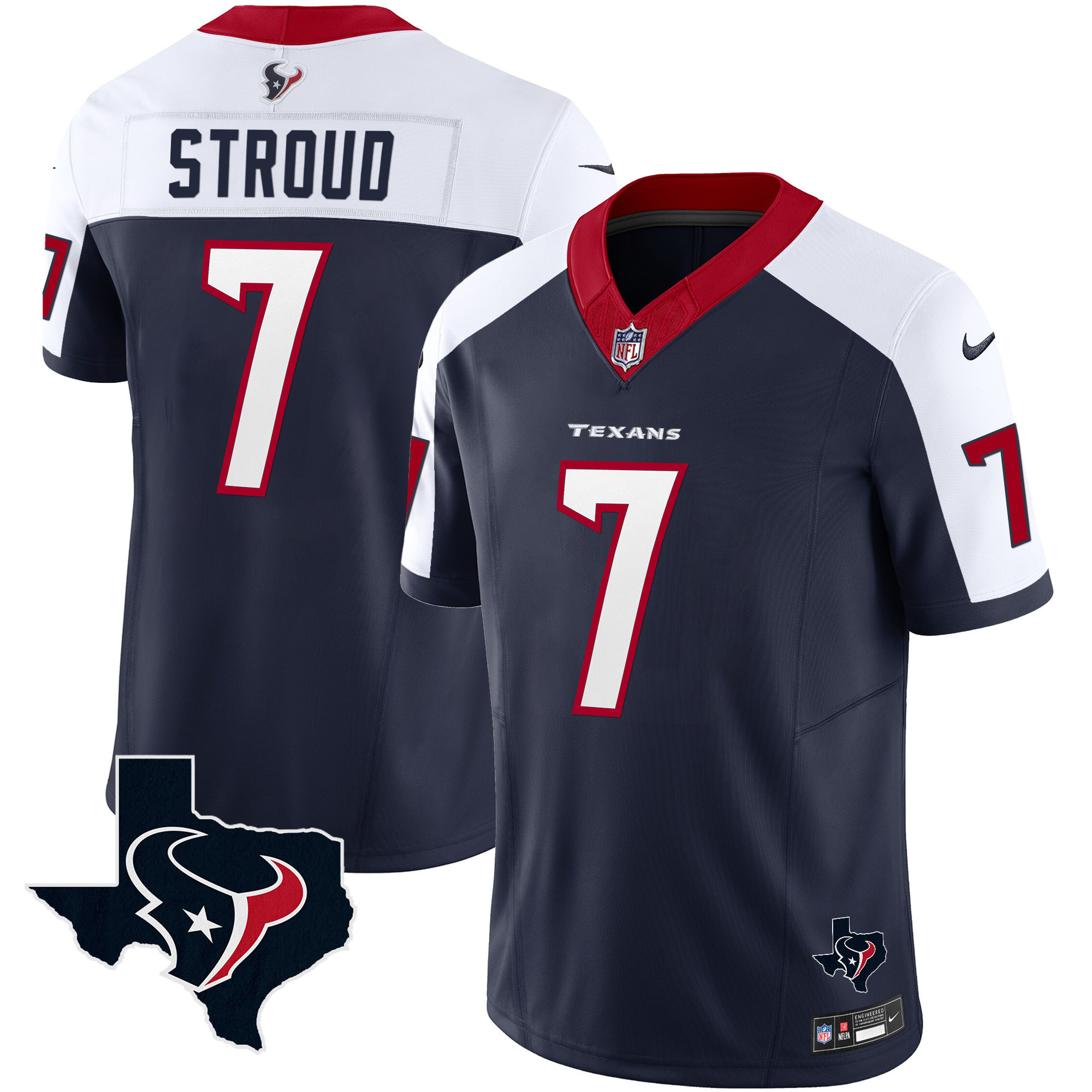C.J. Stroud Houston Texans Vapor Limited Jersey - All Stitched