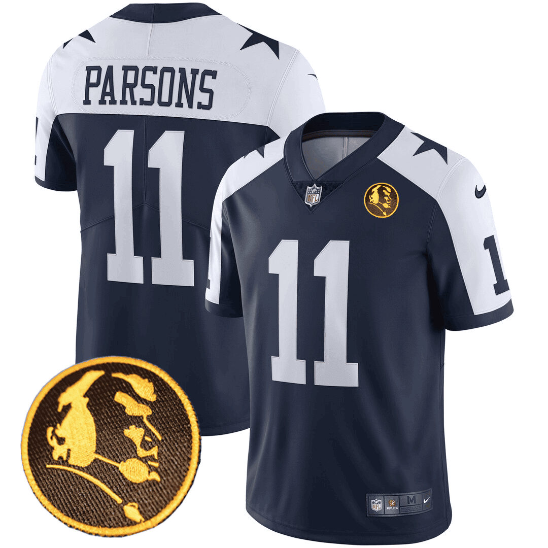 Men's Dallas Cowboys John Madden Honoring Patch Jersey - All Stitched - Image 8