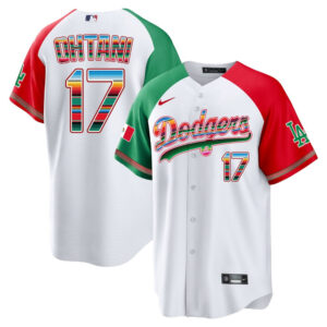 Shohei Ohtani Los Angeles Dodgers Mexico Alternate Cool Base Jersey - All Stitched