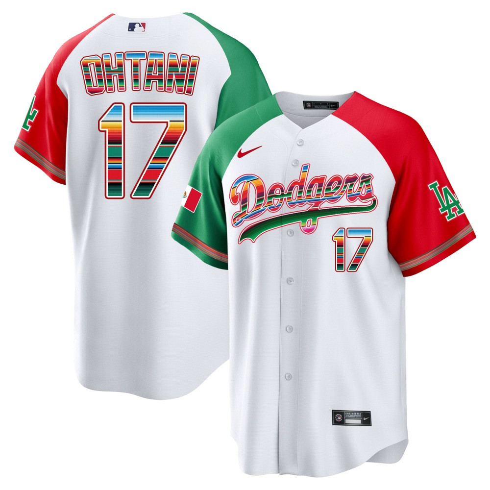Shohei Ohtani Los Angeles Dodgers Mexico Alternate Cool Base Jersey - All Stitched