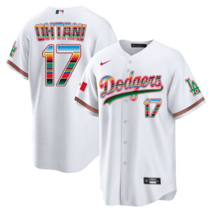 Shohei Ohtani Los Angeles Dodgers Mexico Cool Base Jersey - All Stitched