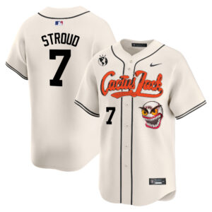 Men's Houston Astros Cactus Jack Vapor Premier Limited Jersey - Stitched