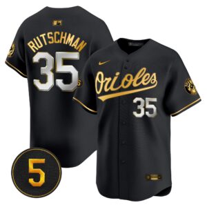 Men’s Baltimore Orioles Robinson Patch Vapor Premier Limited Jersey – All Stitched