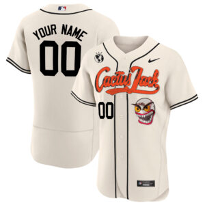 Houston Astros Cactus Jack Flex Base Custom Jersey - Stitched