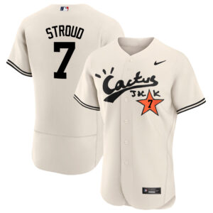 Men's Houston Astros Cactus Jack Flex Base Jersey V2 - Stitched