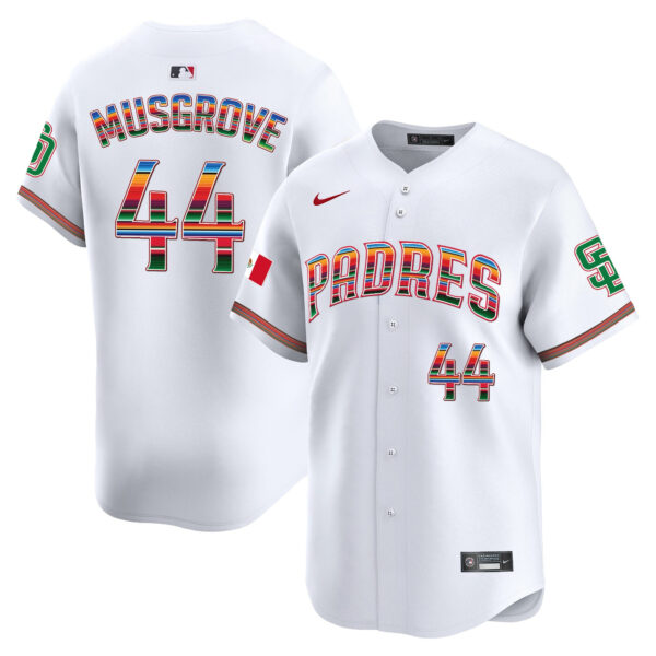 Men's San Diego Padres Mexico Premier Limited Jersey - All Stitched - Image 6