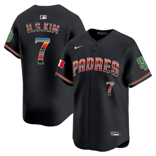 Men's San Diego Padres Mexico Premier Limited Jersey - All Stitched - Image 13