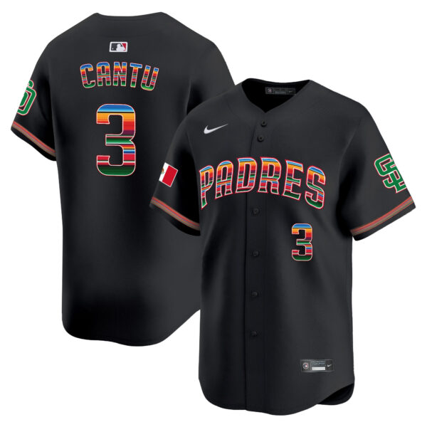 Men's San Diego Padres Mexico Premier Limited Jersey - All Stitched - Image 15