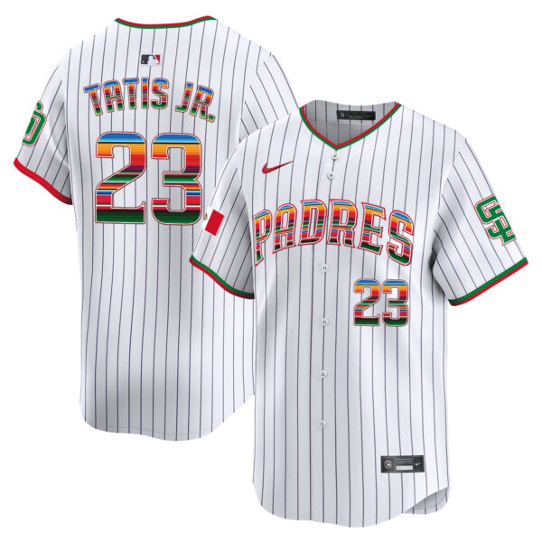 Men's San Diego Padres Mexico Premier Limited Jersey - All Stitched - Image 17