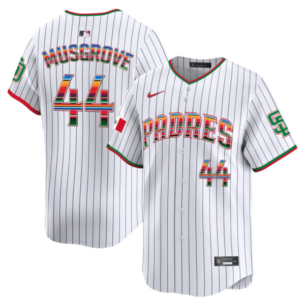 Men's San Diego Padres Mexico Premier Limited Jersey - All Stitched - Image 22