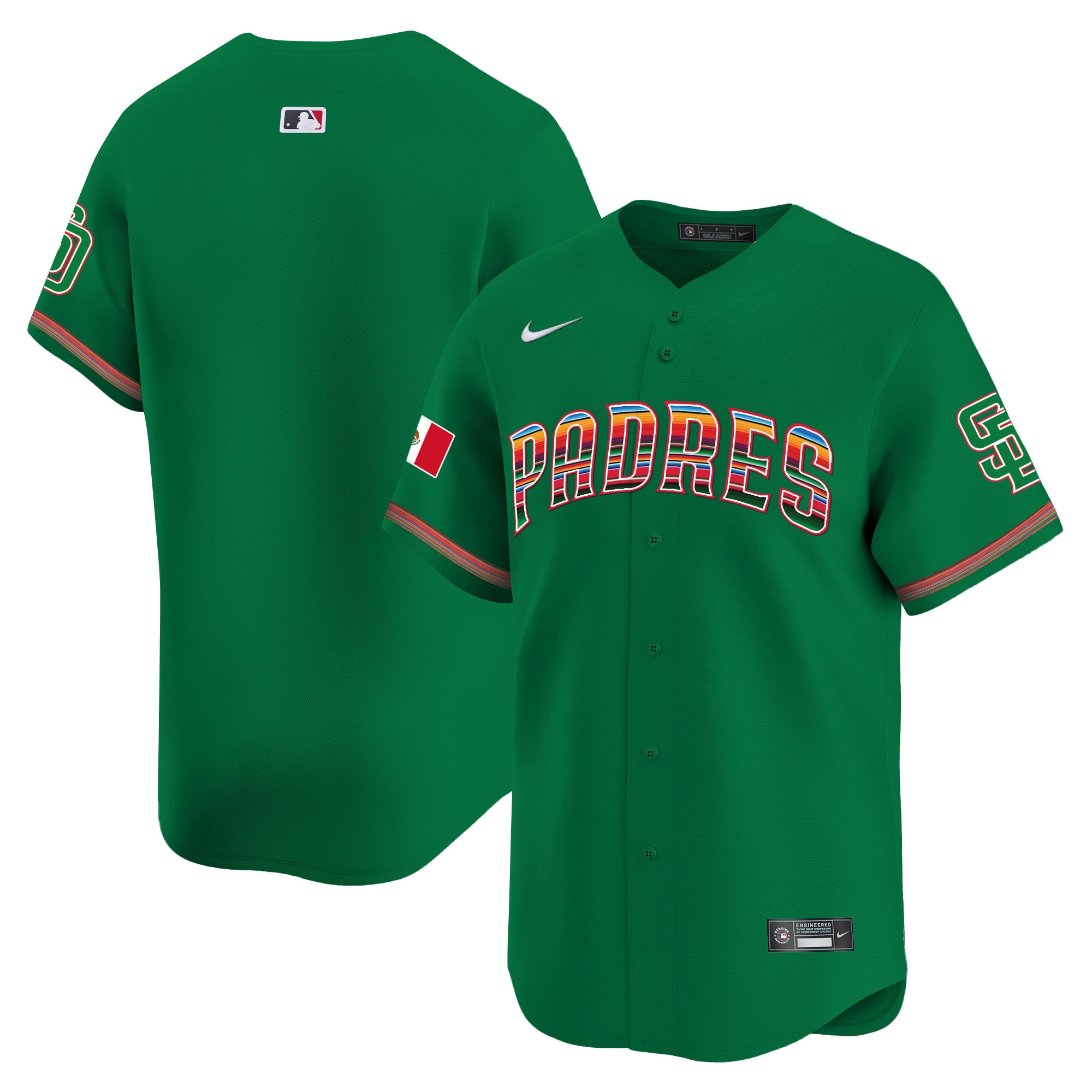 Men's San Diego Padres Mexico Premier Limited Jersey - All Stitched - Image 32