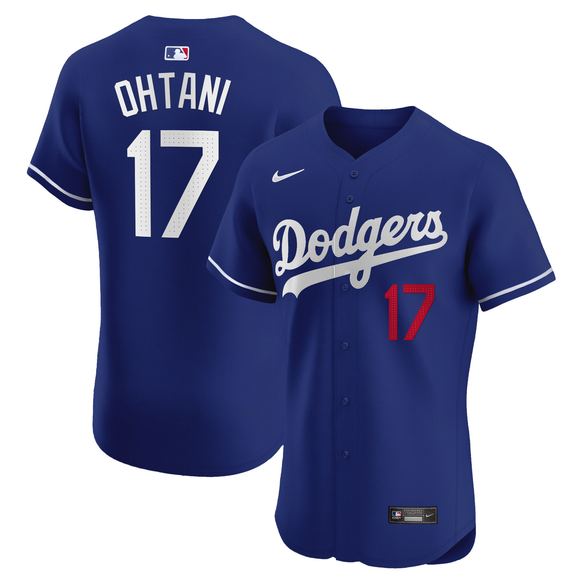 Men's Los Angeles Dodgers Premier Elite Jersey - All Stitched - Image 11