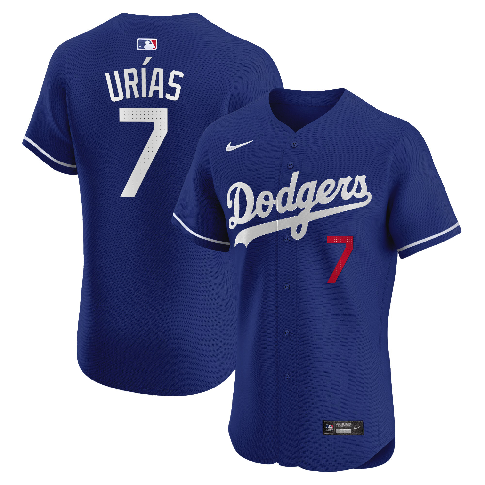 Men's Los Angeles Dodgers Premier Elite Jersey - All Stitched - Image 19