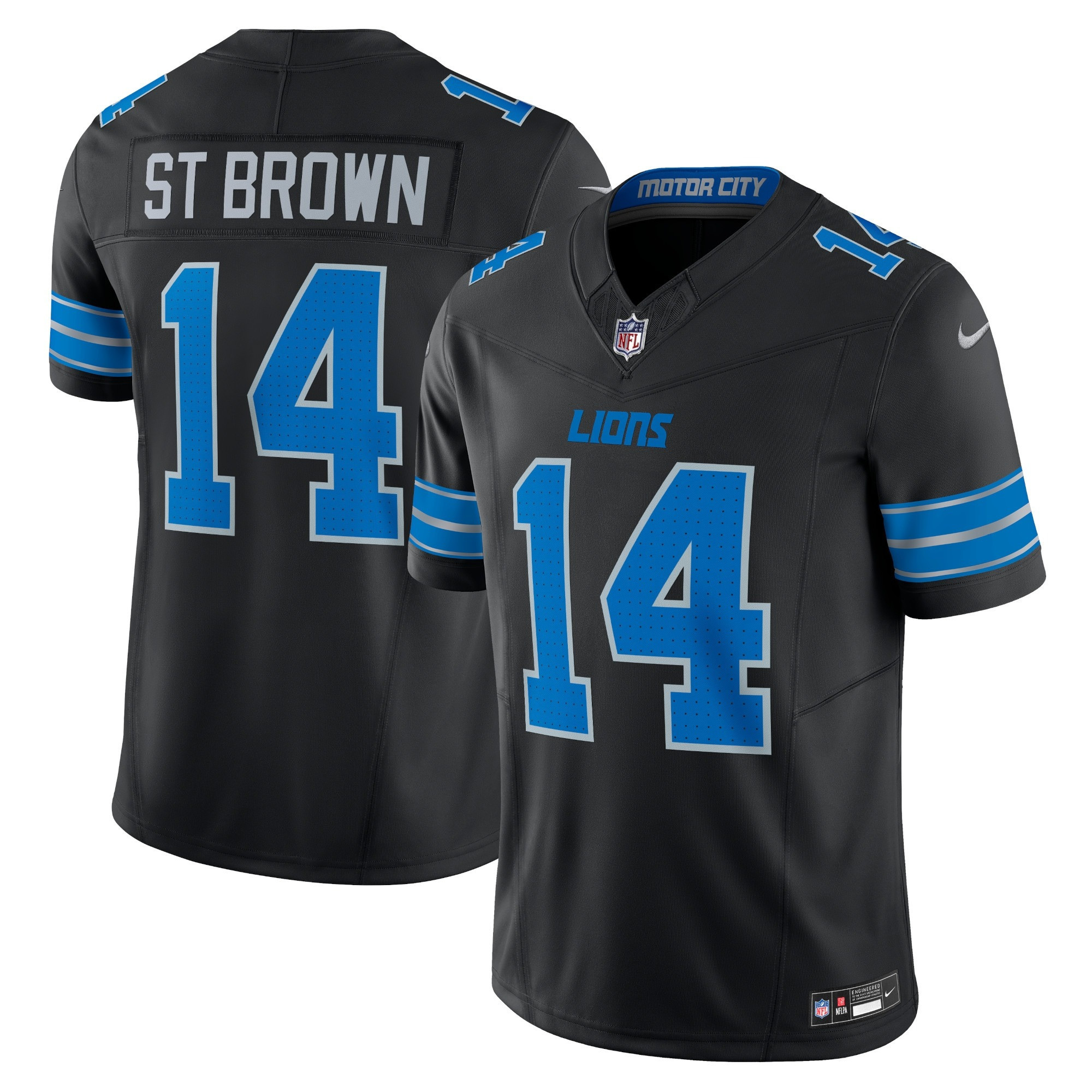 Men's Detroit Lions 2024 Vapor Limited Jersey - All Stitched - Image 10