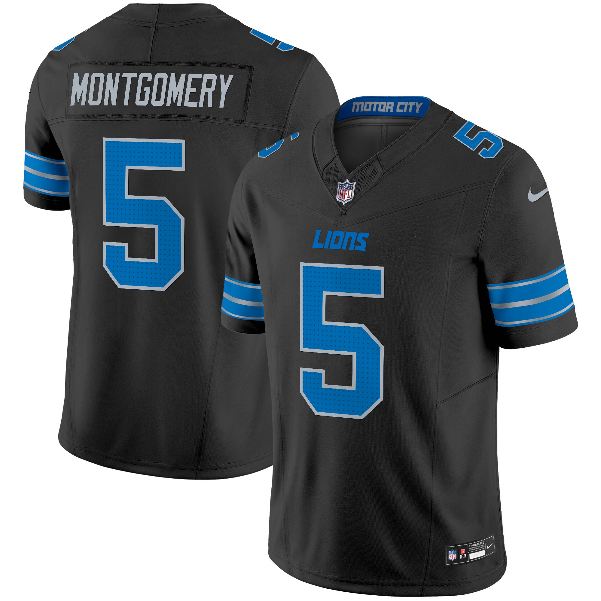 Men's Detroit Lions 2024 Vapor Limited Jersey - All Stitched - Image 11