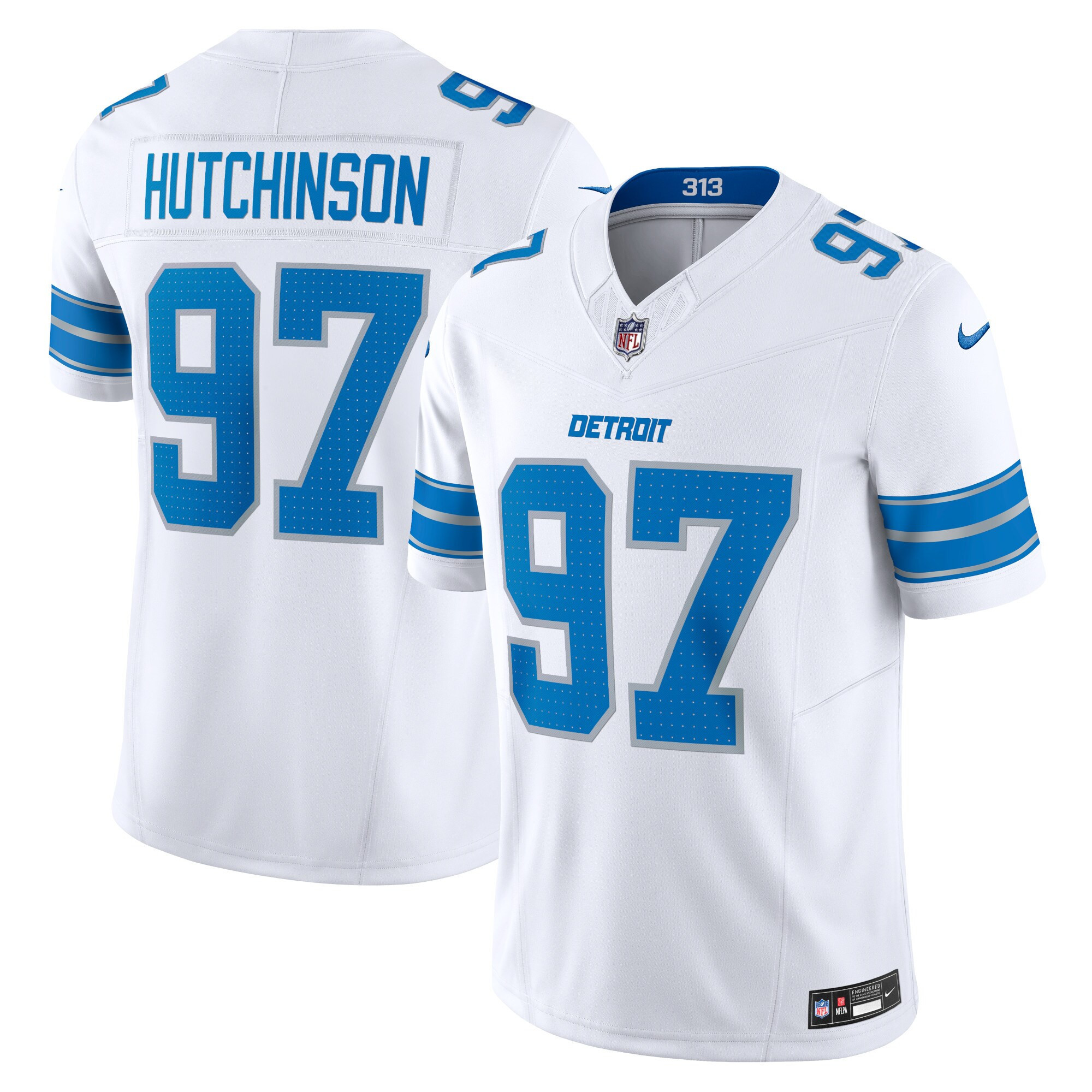 Men's Detroit Lions 2024 Vapor Limited Jersey - All Stitched - Image 15
