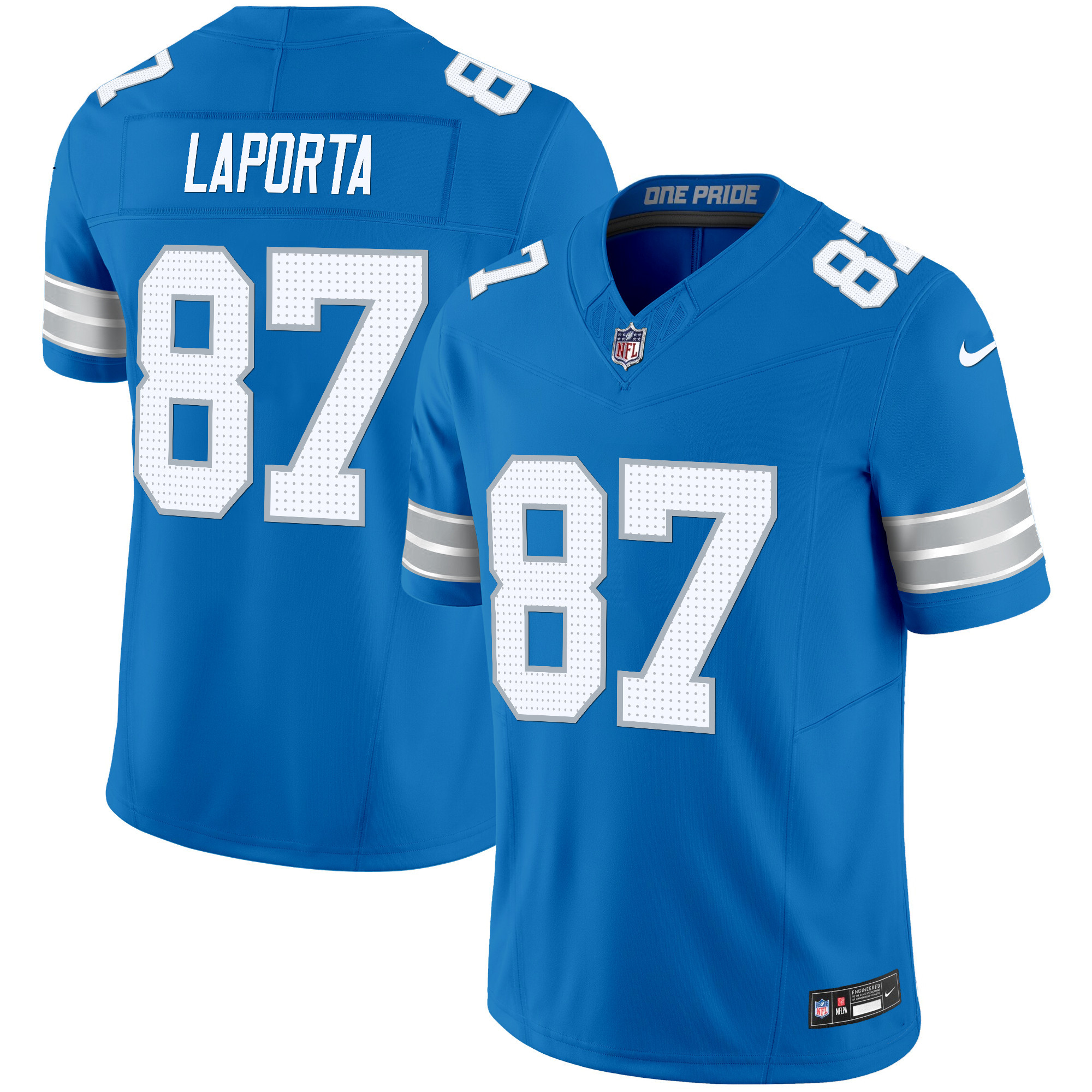Men's Detroit Lions 2024 Vapor Limited Jersey - All Stitched - Image 27