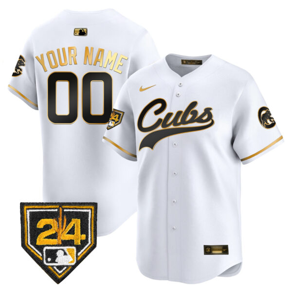 Chicago Cubs 2024 Spring Training Patch Vapor Premier Limited Custom Jersey - All Stitched - Image 2
