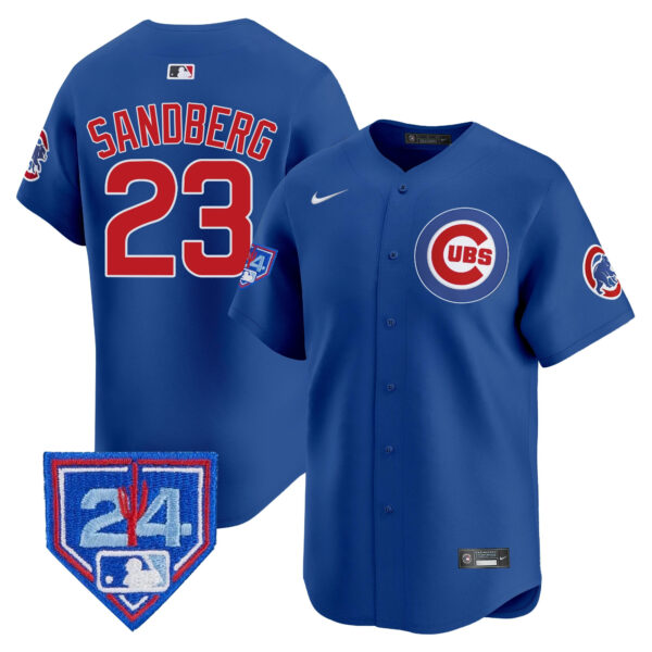 Men's Chicago Cubs 2024 Spring Training Patch Vapor Premier Limited Jersey V2 - All Stitched - Image 20