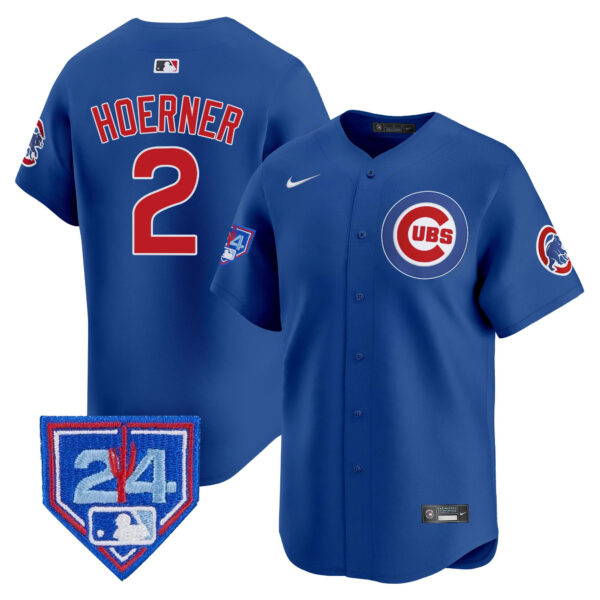 Men's Chicago Cubs 2024 Spring Training Patch Vapor Premier Limited Jersey V2 - All Stitched - Image 21
