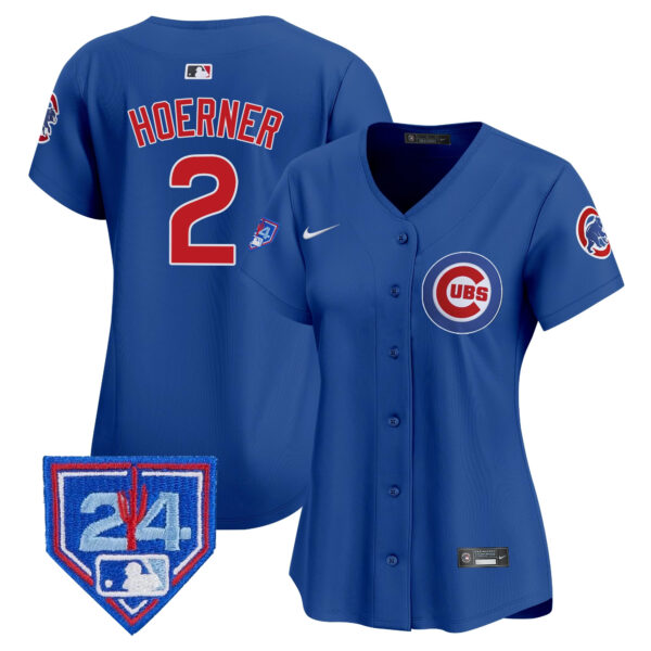 Women's Chicago Cubs 2024 Spring Training Patch Vapor Premier Limited Jersey - All Stitched - Image 21