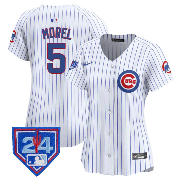 Women's Chicago Cubs 2024 Spring Training Patch Vapor Premier Limited Jersey - All Stitched - Image 30