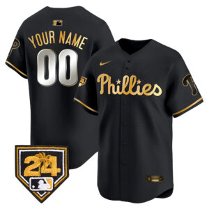 Phillies 2024 Spring Training Patch Vapor Premier Limited Custom Jersey - All Stitched