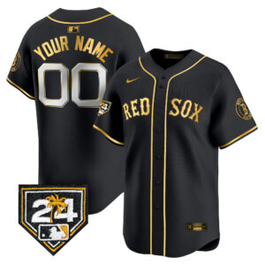 Boston Red Sox 2024 Spring Training Patch Vapor Premier Limited Custom Jersey - All Stitched