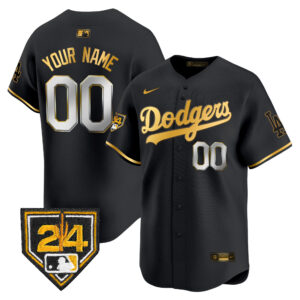 Dodgers 2024 Spring Training Patch Vapor Premier Limited Custom Jersey - All Stitched