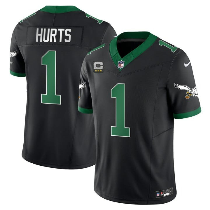 Men's Eagles Throwback Kelly Vapor Limited Jersey V2 - All Stitched - Image 14
