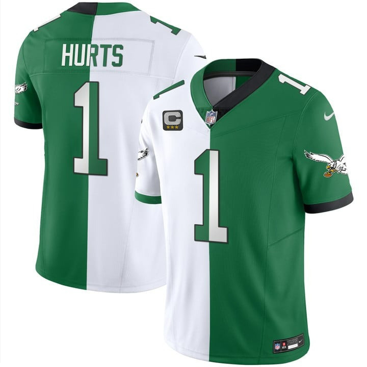 Men's Eagles Throwback Kelly Vapor Limited Jersey V2 - All Stitched - Image 19