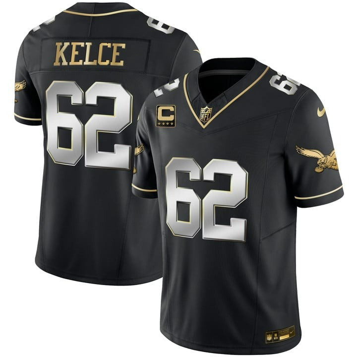 Men's Eagles Throwback Kelly Vapor Limited Jersey V2 - All Stitched - Image 25
