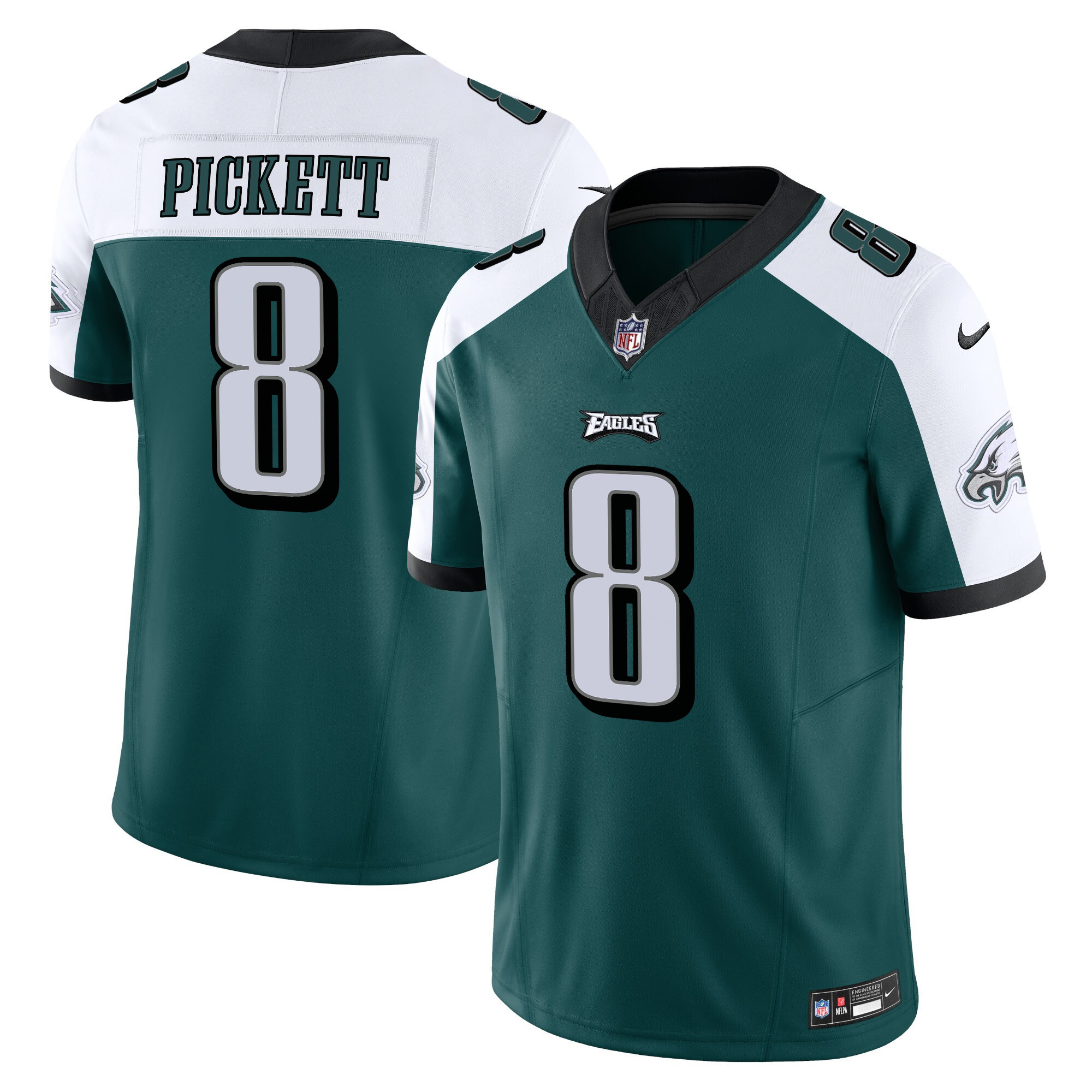 Men's Eagles Vapor Limited Jersey V2 - All Stitched - Image 17
