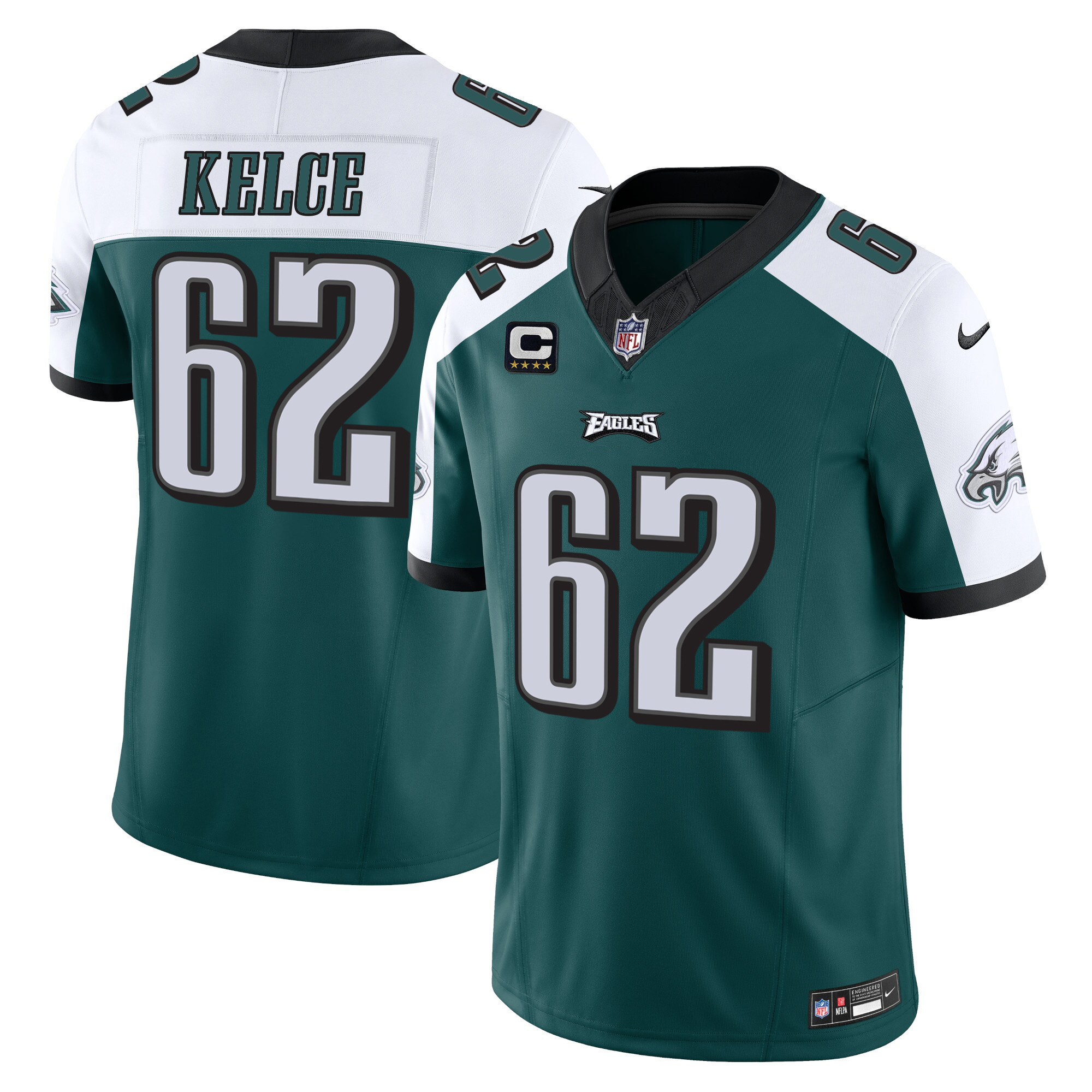 Men's Eagles Vapor Limited Jersey V2 - All Stitched - Image 20