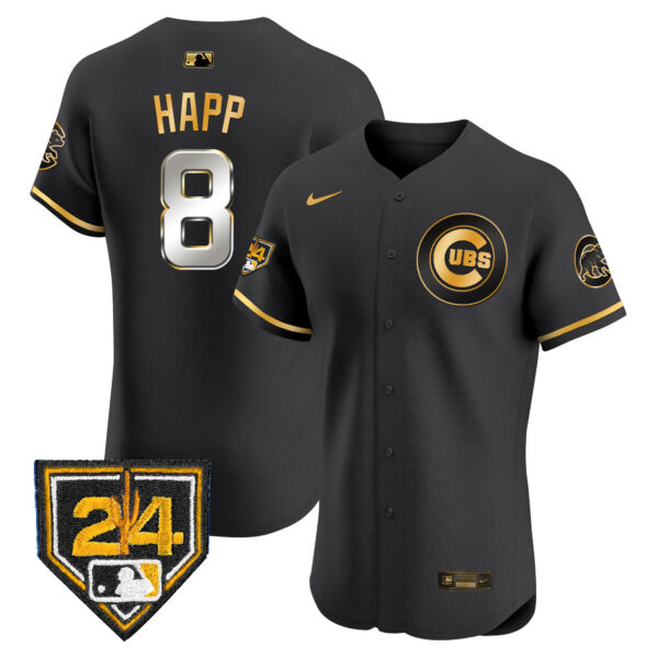 Men's Chicago Cubs 2024 Spring Training Patch Vapor Premier Elite Jersey V2 - All Stitched - Image 3