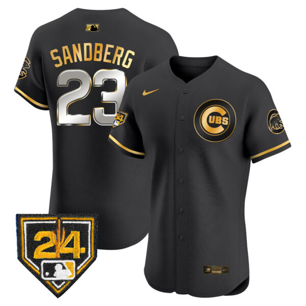 Men's Chicago Cubs 2024 Spring Training Patch Vapor Premier Elite Jersey V2 - All Stitched - Image 4