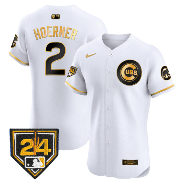 Men's Chicago Cubs 2024 Spring Training Patch Vapor Premier Elite Jersey V2 - All Stitched - Image 13