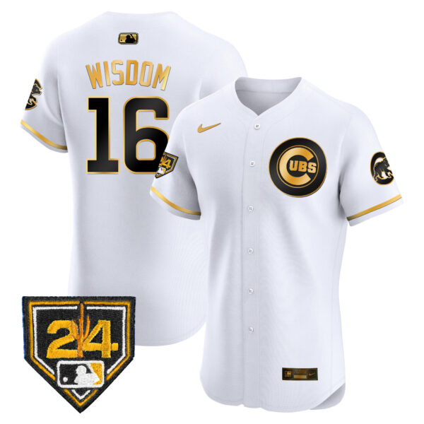 Men's Chicago Cubs 2024 Spring Training Patch Vapor Premier Elite Jersey V2 - All Stitched - Image 15