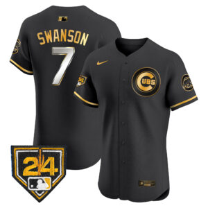 Men's Chicago Cubs 2024 Spring Training Patch Vapor Premier Elite Jersey V2 - All Stitched