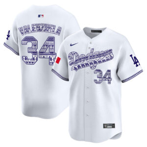 Men's Los Angeles Dodgers Mexico Vapor Premier Limited Jersey V3 - All Stitched