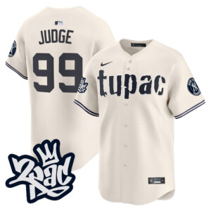 Men's New York Yankees Tupac Shakur Vapor Premier Limited Jersey - All Stitched