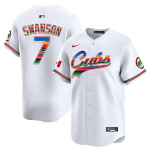 Men's Chicago Cubs Mexico Vapor Premier Limited Jersey V2 - All Stitched