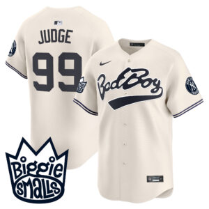 Men's New York Yankees Biggie Smalls Vapor Premier Limited Jersey - All Stitched