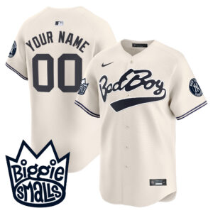 New York Yankees Biggie Smalls Vapor Premier Limited Custom Jersey - All Stitched
