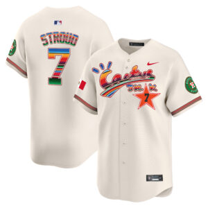 Men's Houston Astros Mexico Cactus Jack Vapor Premier Limited Jersey - All Stitched