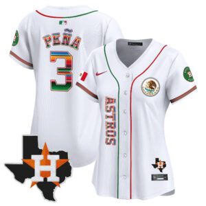 Women's Houston Astros Mexico Vapor Premier Limited Jersey V4 - All Stitched